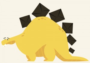 email-dinosaur