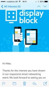 displayblock email