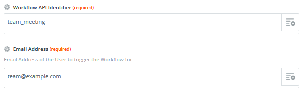 Workflow details