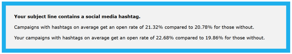 Social Media results