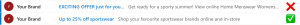 Image of good and bad versions of an email subject line